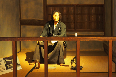 隠れ部屋の坂本龍馬