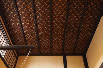 太田家住宅・天井の模様