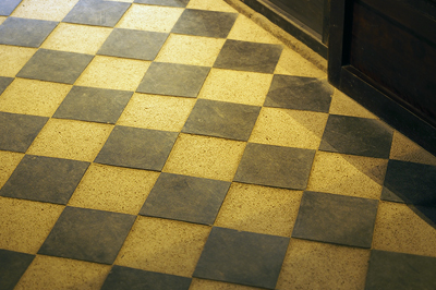 太田家住宅・床の模様